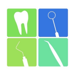 Dental square icons